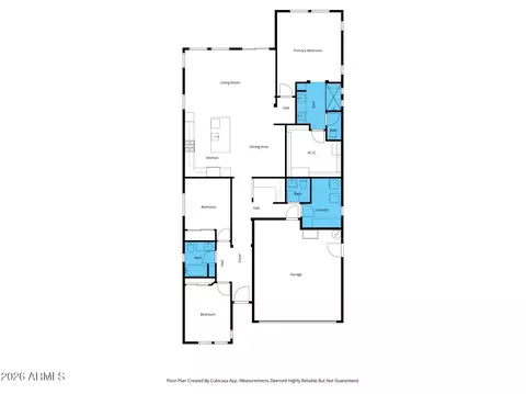 Floorplan - 3870 E Dublin St, Gilbert, AZ 85295 photo 2 of 2