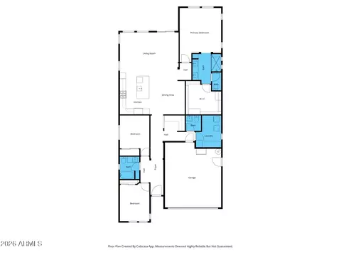 Floorplan - 3870 E Dublin St, Gilbert, AZ 85295 photo 1 of 2