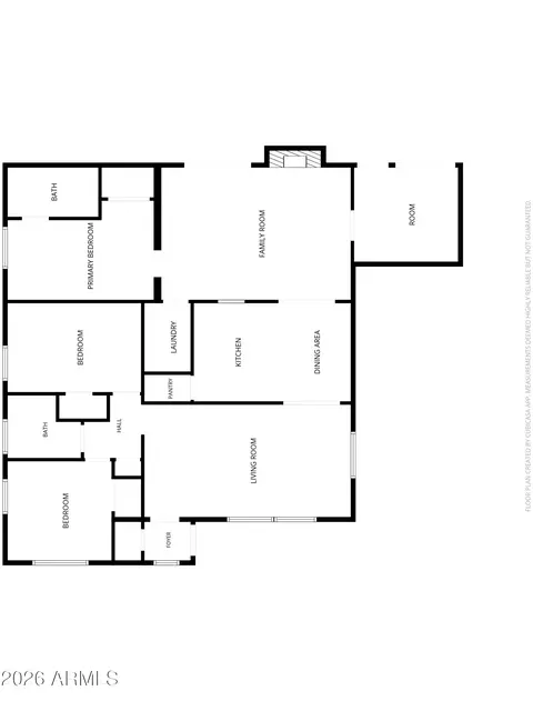 Floorplan - 3043 E Cypress St, Phoenix, AZ 85008 photo 1 of 1