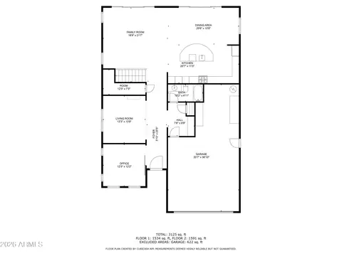 Floorplan - 9743 E Torino Ave, Mesa, AZ 85212 photo 4 of 6