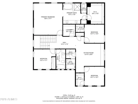 Floorplan - 9743 E Torino Ave, Mesa, AZ 85212 photo 5 of 6