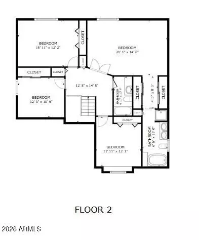 Floorplan - 4721 E Sandra Ter, Phoenix, AZ 85032 photo 5 of 5