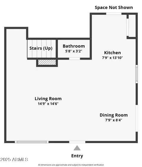 Floorplan - 830 E Peoria Ave #3, Phoenix, AZ 85020 photo 1 of 2