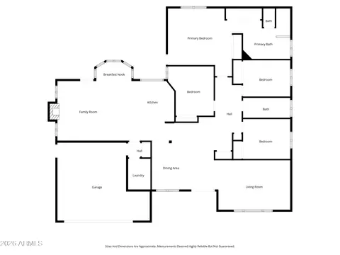 Floorplan - 9022 S Ash Ave, Tempe, AZ 85284 photo 1 of 1