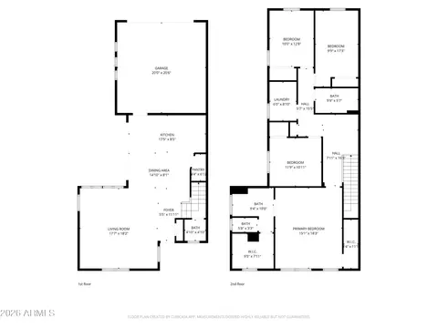 Floorplan - 2623 S Tobin --, Mesa, AZ 85209 photo 2 of 2