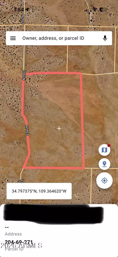 N7103 N N7103 -- #20469271, Saint Johns, AZ 85936