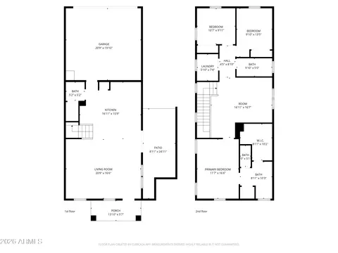 Floorplan - 1707 S 83rd Pl, Mesa, AZ 85209 photo 3 of 3