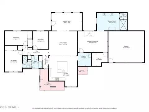 Floorplan - 7201 N 16th Dr, Phoenix, AZ 85021 photo 1 of 2