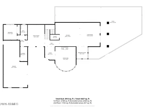 Floorplan - 1343 E Lupine Ave, Phoenix, AZ 85020 photo 1 of 2