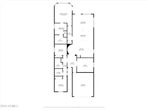 Floorplan - 3756 E Matthew Dr, Phoenix, AZ 85050 photo 1 of 1