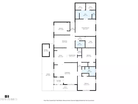 Floorplan - 2726 E Fairmount Ave, Phoenix, AZ 85016 photo 1 of 1