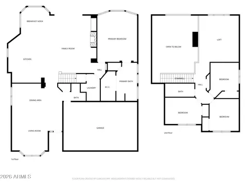 Floorplan - 718 E Mountain Sage Dr, Phoenix, AZ 85048 photo 1 of 1