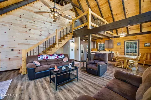 Living - 2905 Lodgepole Rd, Overgaard, AZ 85933 photo 3 of 3