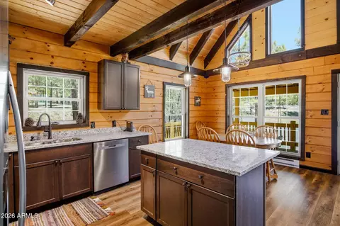 Kitchen - 2905 Lodgepole Rd, Overgaard, AZ 85933 photo 2 of 3