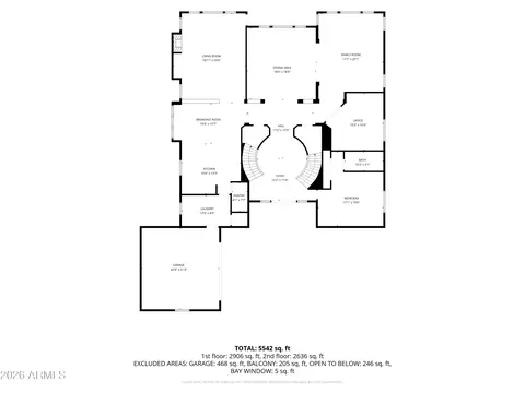 Floorplan - 3817 E Tracker Trl, Phoenix, AZ 85050 photo 1 of 2