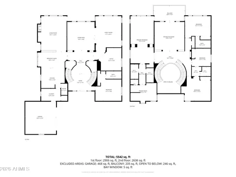 Floorplan - 3817 E Tracker Trl, Phoenix, AZ 85050 photo 2 of 2