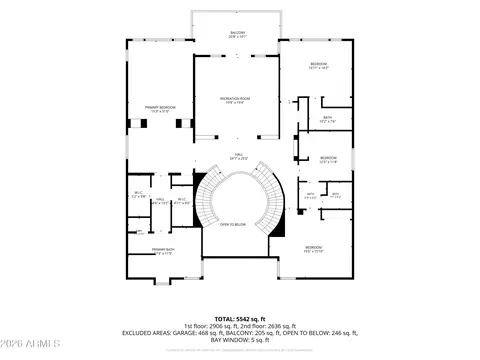 Floorplan - 3817 E Tracker Trl, Phoenix, AZ 85050 photo 2 of 3