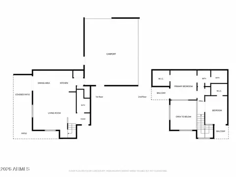 Floorplan - 4914 E Siesta Dr #2, Phoenix, AZ 85044 photo 2 of 5