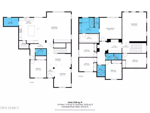 Floorplan - 1391 E Bluebird Dr, Gilbert, AZ 85297 photo 1 of 1