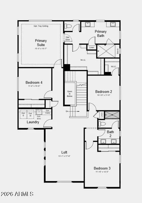 Floorplan - 1950 E Duane Ln, Phoenix, AZ 85085 photo 2 of 3