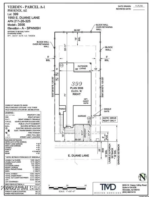 Floorplan - 1950 E Duane Ln, Phoenix, AZ 85085 photo 3 of 3