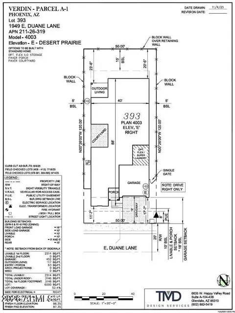 Floorplan - 1949 E Duane Ln, Phoenix, AZ 85085 photo 2 of 2
