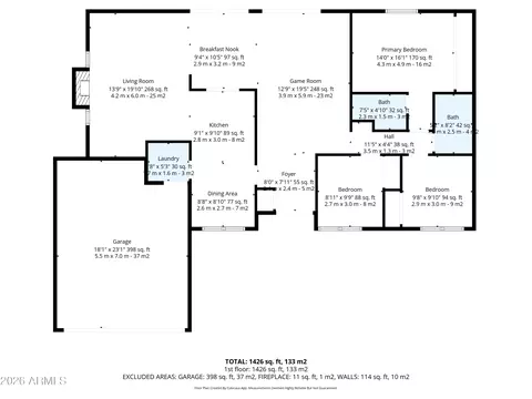 Floorplan - 21 E 6th St #518, Tempe, AZ 85281 photo 1 of 2