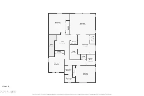 Floorplan - 10203 E Ulysses Ave, Mesa, AZ 85212 photo 2 of 2