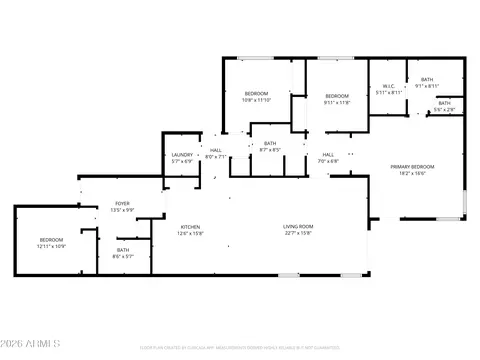 Floorplan - 7114 E Olla Ave, Mesa, AZ 85212 photo 1 of 1