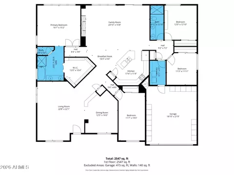 Floorplan - 3797 E Diamond Rd, Gilbert, AZ 85297 photo 1 of 1