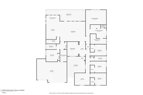 Floorplan - 1512 W Ardmore Rd, Phoenix, AZ 85041 photo 1 of 1