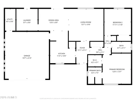 Floorplan - 4036 E Clovis Cir, Mesa, AZ 85206 photo 2 of 2