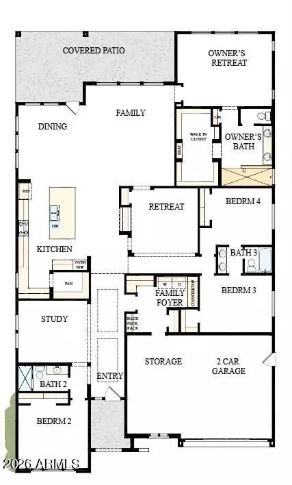 Floorplan - 21648 W Devonshire Ave, Buckeye, AZ 85396 photo 1 of 1