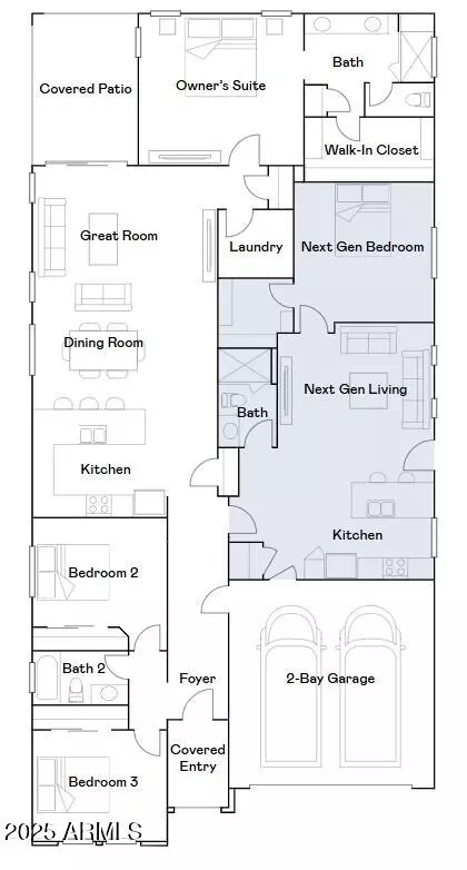 Floorplan - 9517 W Whitton Ave, Phoenix, AZ 85037 photo 1 of 1