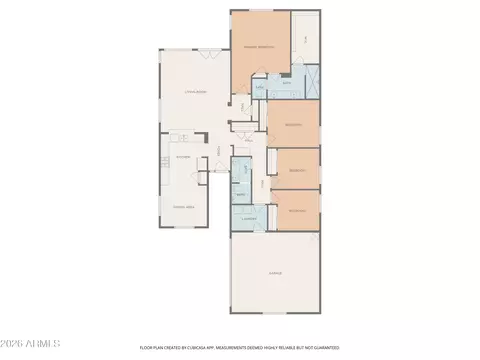Floorplan - 4445 E Blue Sage Rd, Gilbert, AZ 85297 photo 1 of 1