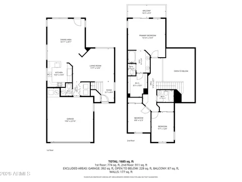Floorplan - 4061 E Wagon Ct, Gilbert, AZ 85297 photo 1 of 1