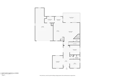 Floorplan - 3660 E Maffeo Rd, Phoenix, AZ 85050 photo 1 of 3