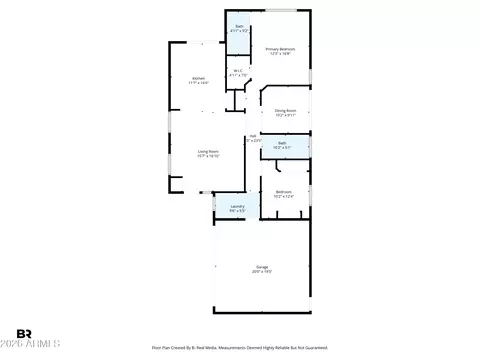 Floorplan - 963 S Colonial Dr, Gilbert, AZ 85296 photo 1 of 1