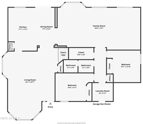 Floorplan - 821 W Rawhide Ave, Gilbert, AZ 85233 photo 1 of 2