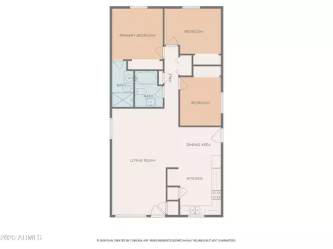 Floorplan - 329 E Juniper St, Mesa, AZ 85201 photo 1 of 1