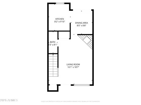 Floorplan - 1402 E Osborn Rd #2, Phoenix, AZ 85014 photo 1 of 3