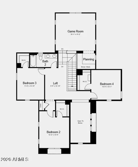 Floorplan - 8121 E Renata Ave, Mesa, AZ 85212 photo 1 of 1