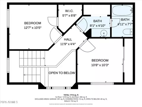 Floorplan - 413 E Kristal Way, Phoenix, AZ 85024 photo 2 of 6