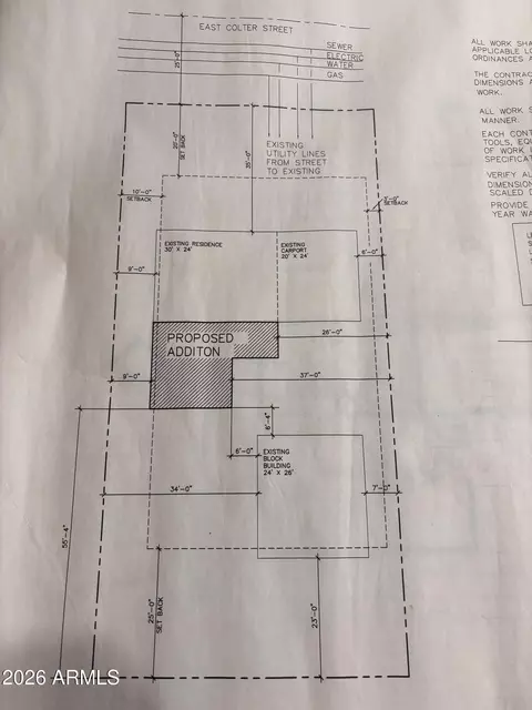 Floorplan - 1011 E Colter St, Phoenix, AZ 85014 photo 2 of 2