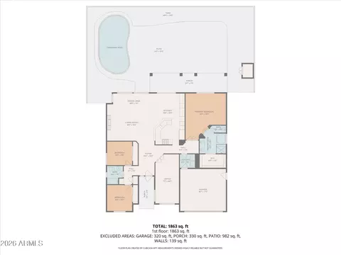 Floorplan - 4511 E Swilling Rd, Phoenix, AZ 85050 photo 1 of 1