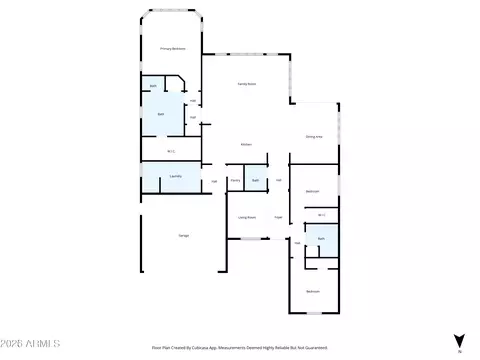 Floorplan - 41553 W Springtime Rd, Maricopa, AZ 85138 photo 1 of 1