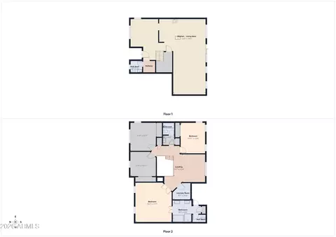 Floorplan - 2837 E Palmdale Ln, Gilbert, AZ 85298 photo 1 of 2