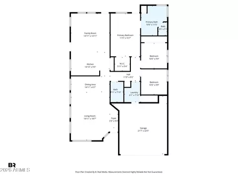 Floorplan - 1965 E Morrow Dr, Phoenix, AZ 85024 photo 1 of 1
