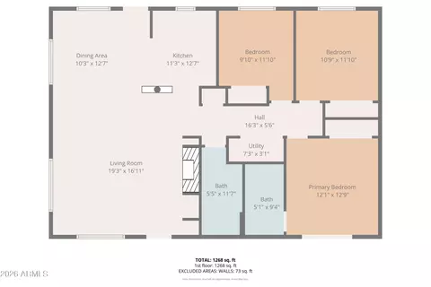 Floorplan - 2652 Lodge Loop, Overgaard, AZ 85933 photo 3 of 3