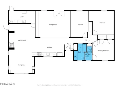Floorplan - 1739 E Luke Ave, Phoenix, AZ 85016 photo 1 of 2